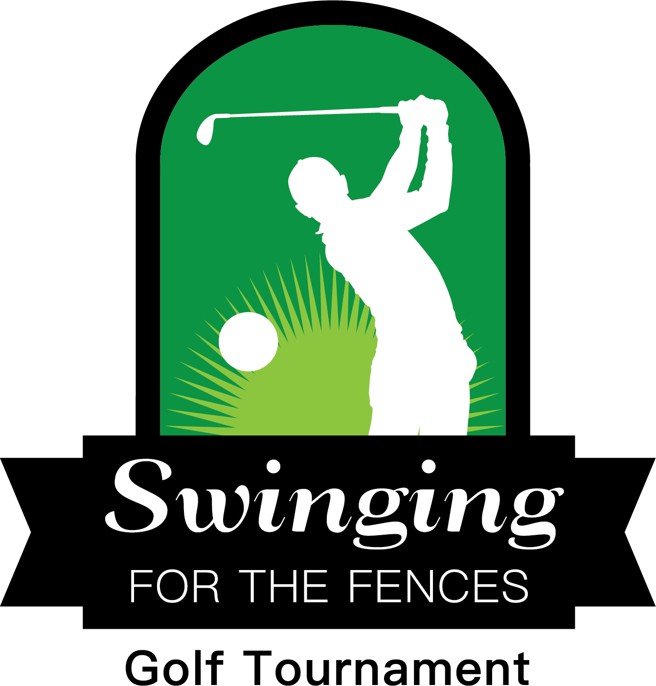 Swinging for the Fences Golf Tournament Logo