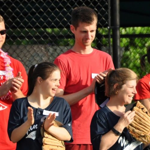 Miracle League players and coaches - May 19, 2015